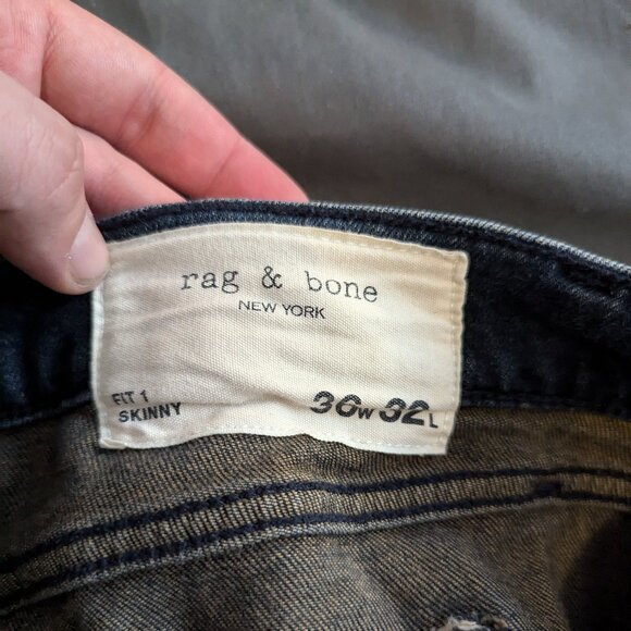 RAG & BONE - Dark slim jeans - Sz 36 - Picture 6 of 8